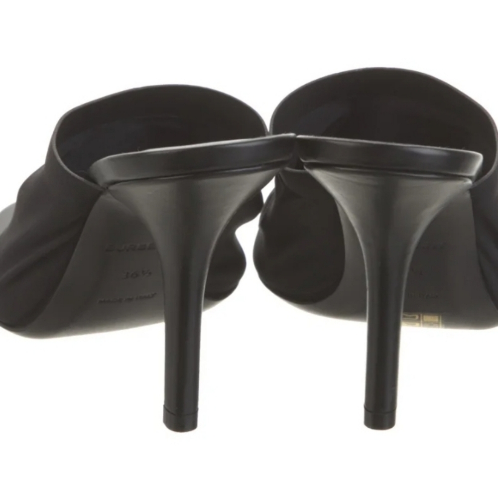 Burberry Black Sandals 36.5 - Picture 3 of 4